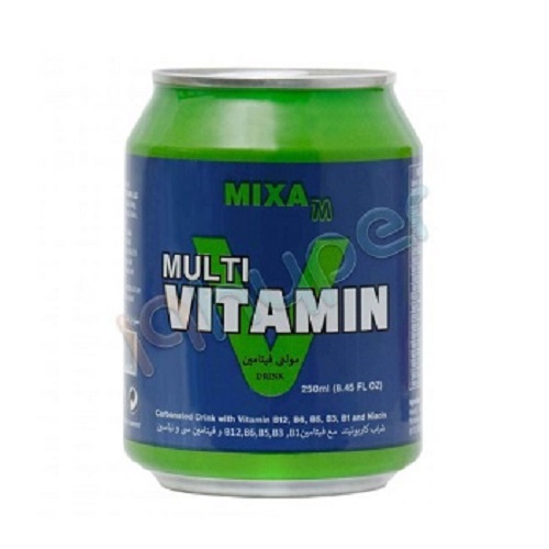 نوشیدنی مولتی ویتامین وی میکسا رنگ سبز - 250 سی سی