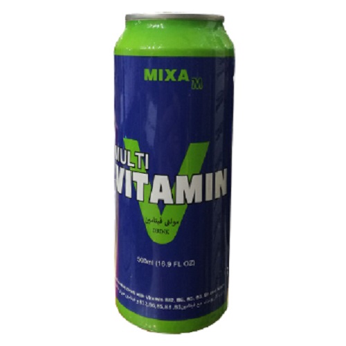 نوشیدنی مولتی ویتامین وی میکسا - سبز 500 سی سی