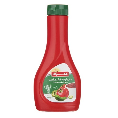سس گوجه فرنگی هالوپینو مهرام - 400 گرم