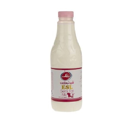 شیر نیم چرب رامک - 1 لیتر