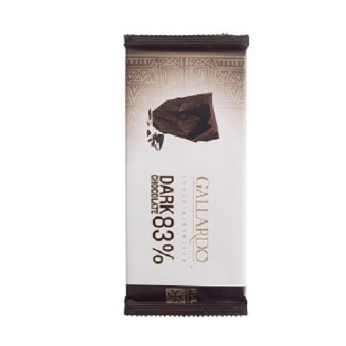 شکلات 83 درصد تلخ گالاردو فرمند - 65 گرم