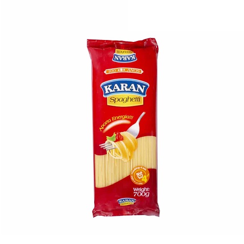 ماکارونی اسپاگتی KARAN قطر 1/2  - 700 گرم