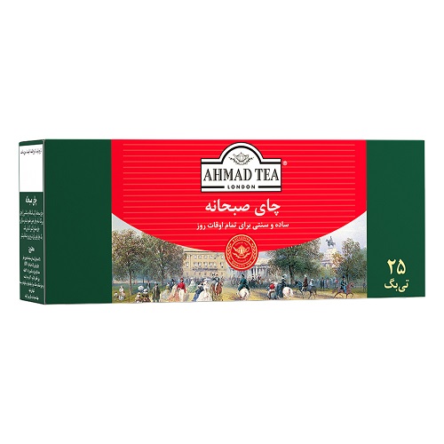 چای صبحانه احمد - بسته 25 عددی