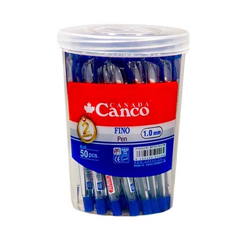 خودکار آبی Canco - بسته 50 عددی