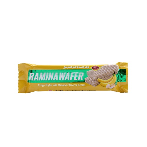 ویفر رامینا با طعم موزی نادی - 30 گرم