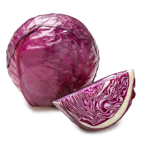 کلم برگ قرمز - حدود 1 کیلوگرم