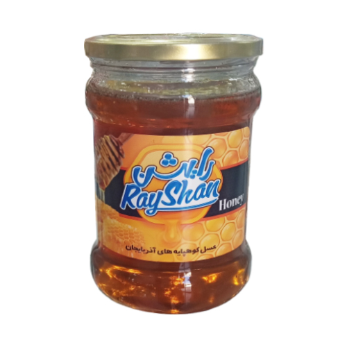 عسل شیشه ای بدون موم رایشین  - 750 گرم