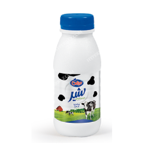 شیر مکس پر چرب بطری میهن - حجم 200 گرم