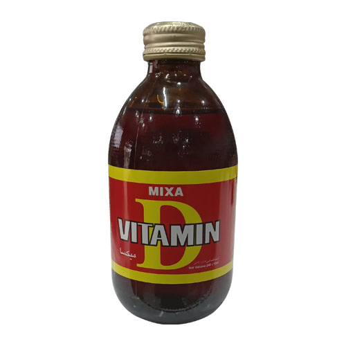 نوشیدنی مولتی ویتامین قرمز میکسا - 240 سی سی